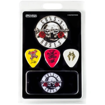 GNR002 GUNS N' ROSES GUITAR PICKS TIN (6 PICK
