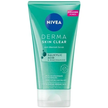 Skrubis pret ādas nepilnībām Nivea Derma Skin Clea