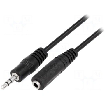 Cable | Jack 3.5mm socket,Jack 3.5mm plug | 5m | b