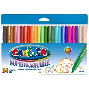 Carioca JOY Flomasteri 24 krāsas Mattel/Tactic/Has