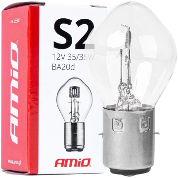 Halogēna spuldze S2 12V 35/35W AMIO-03368