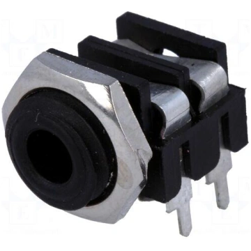Socket | Jack 3,5mm | female | mono | with on/off