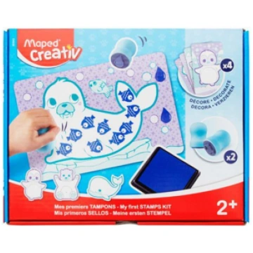 MAPED Creativ 2 zīmogu komplekts ar spilventiņu 2+