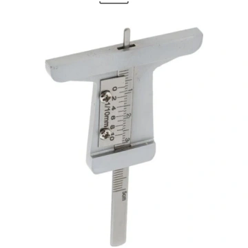 TIRE TREAD DEPTH GAUGE | STAINLESS STEEL | 0-50 MM
