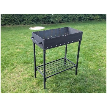 „Mangal Steel“ ogļu grils – salokāms grils ar plau