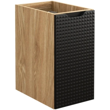Apakšējā vannas skapītis COMAD LUXOR BLACK 81-30-1