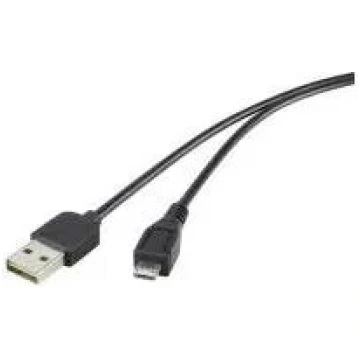 USB kabelis Renkforce Duplex 2.0 Micro-USB Type B 