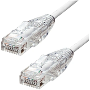 ProXtend Slim CAT6A UTP Ethernet Cable White 12.5m