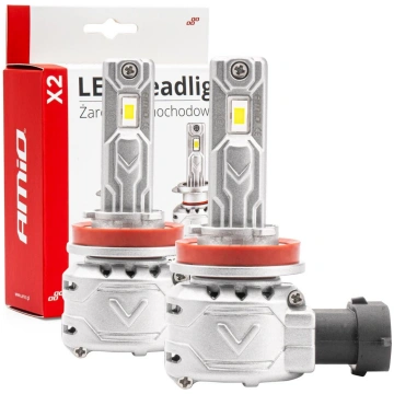 LED Auto spuldzes Headlights X2 Series H8/H9/H11/H