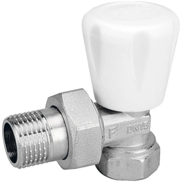 Leņķa vārsts Ferro, regulējams, radiatoram, 1/2"