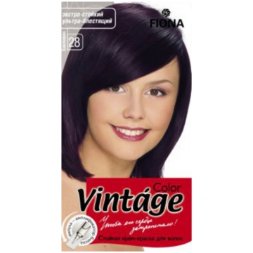 "VINTAGE COLOR" Matu krāsa №28 (Baklažāns)