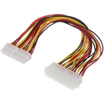 Cable: mains; ATX socket 24pin,ATX plug 24pin; 0.3