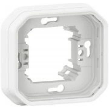 NEW PLEXO IP55 balts zemapmetuma vienvietīgais rām