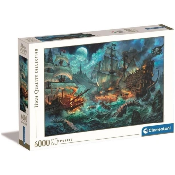 Clementoni Puzzle 6000 HQ Pirates Battle