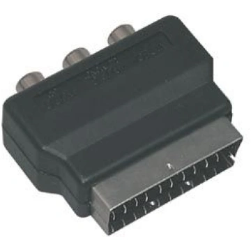 Pāreja SCART Kontaktdakšiņa - 3RCAl igzdām IN