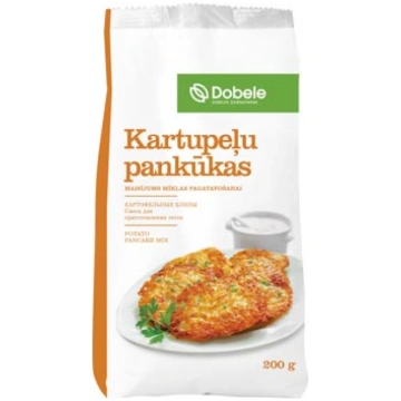 MILTU MAIS. PANKŪKAS KARTUPEĻU DOBELE 200G