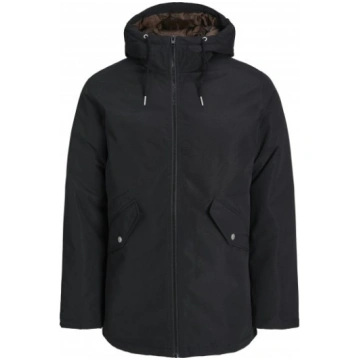 Jack & Jones JJLOOP Parka Black - Jakas & Lietus a