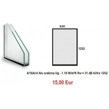 Stikla pakete 1252Hx620