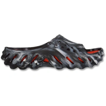 Crocs Echo Marbled Slide baseina zābaki ar melnu /