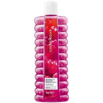 Vannas putas ar aveņu aromātu Avon Raspberry Delig