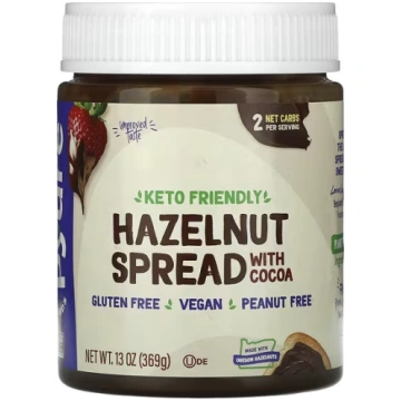 Pyure, Hazelnut Spread with Cocoa, Non-GMO, Keto, 