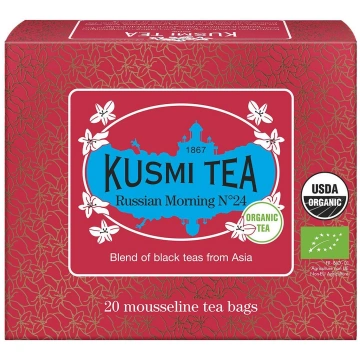 Melnā tēja Russian Morning skārdene 100 g Kusmi
