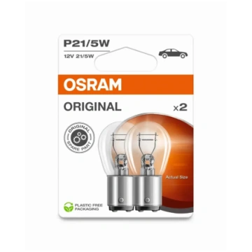 OSRAM LEMPUTĖS P21/5W 12V BAY15D Tiešsaistes veika
