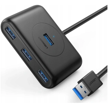 HUB USB Ugreen CR113 4x USB-A 3.0 (UGR601BLK) | UG