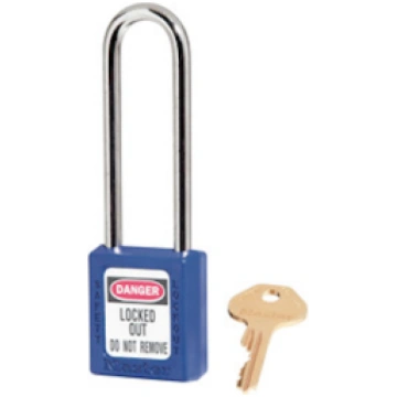 410LTBLU | Zenex padlock - Keyed different - Key r
