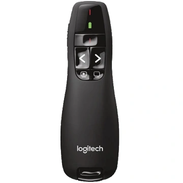 Logitech R400 Wireless Presenter/Pointer Melns