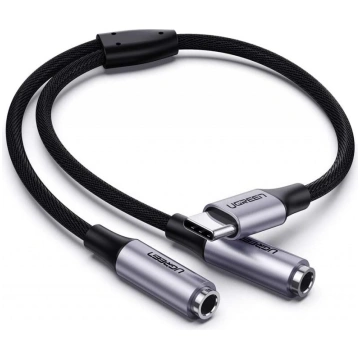 Adapteris Ugreen USB-C - 2 x 3.5mm 30732 USB-C mal