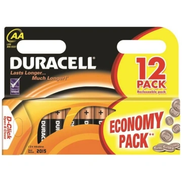 Duracell MN 1500 Basic AA (LR6) Blistera iepakojum