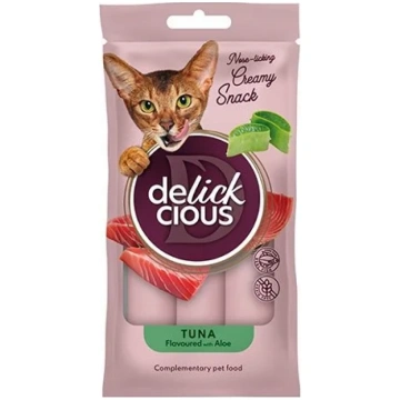 Delickcious kreminiai skanėstai katėms su tunu ir 
