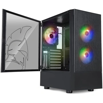 EMPIRE GAMING Gamer Sapphire PC korpuss - ARGB Med