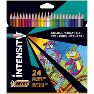 Krāsainie zīmuļi Bic, 9641481, 24 gab