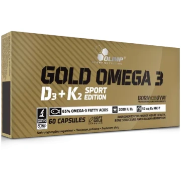 Olimp Gold Omega 3 D3+K2 60 caps