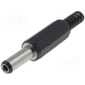DC Jack plug 5.5/2.5mm - female for soldered cable