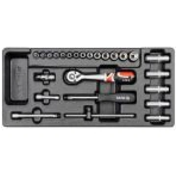 Uzgriežņu atslēgu komplekts 1/4" instrumentu skapj
