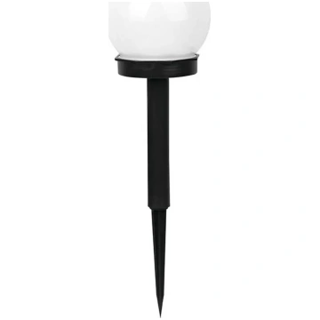 Saules dārza lampa POLUX Polux kula GLS234P1BKCW —
