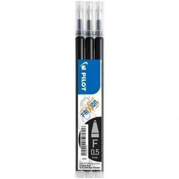 Pilot Frixion 0,5 mm melna pildspalva, 1 gab