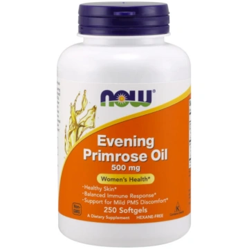 NOW FOODS Evening Primrose Oil - naktssveces eļļa 