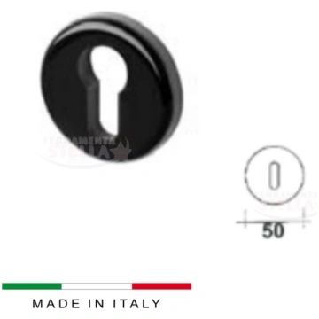 Coppia Rosette a bocchetta per cilindro sagomato i