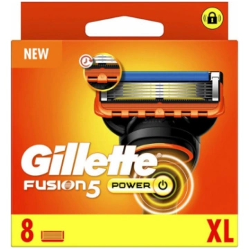 Maszynka do golenia Gillette Fusion 5 Power (8 Szt