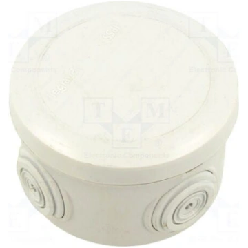 Enclosure: junction box | 80mm | plastic | IP55 |
