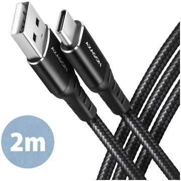 AXAGON Data and charging cable, 2 m BUCM-AM20AB US