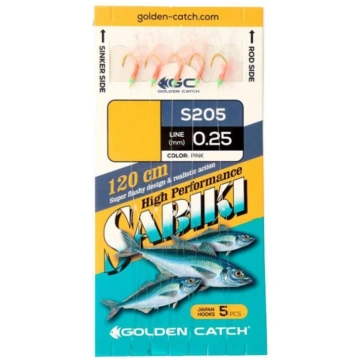 Renģu, salaku sistēma Golden Catch Aji Sabiki S205