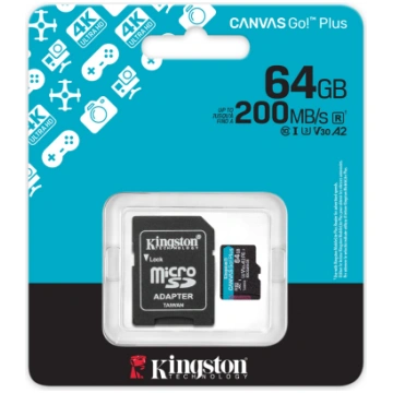 microSD atmiņas kartes, KINGSTON, Kingston Canvas 