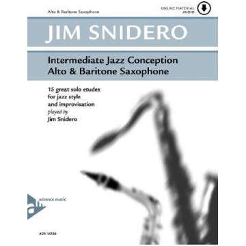 Intermediate Jazz Conception Alto & Baritone Saxop