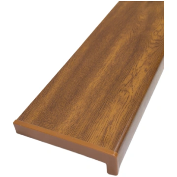 Palodze PVC LP ar uzgali, 25 x 130 cm, zelta ozola