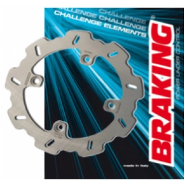 Braking brake disk wave fix rear YA24RID for Yamah